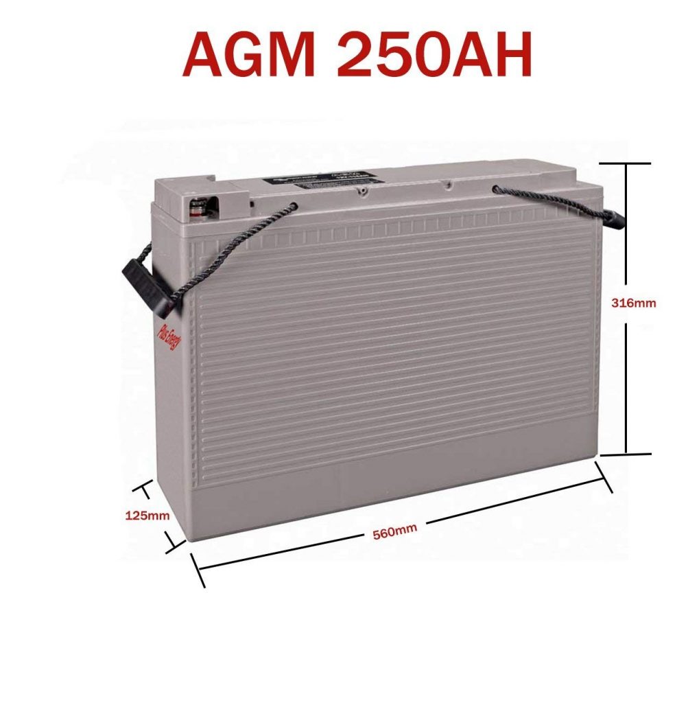 AGM 12v Ciclo Profundo 250Ah Solar Fotovoltaica con terminales - Blog y