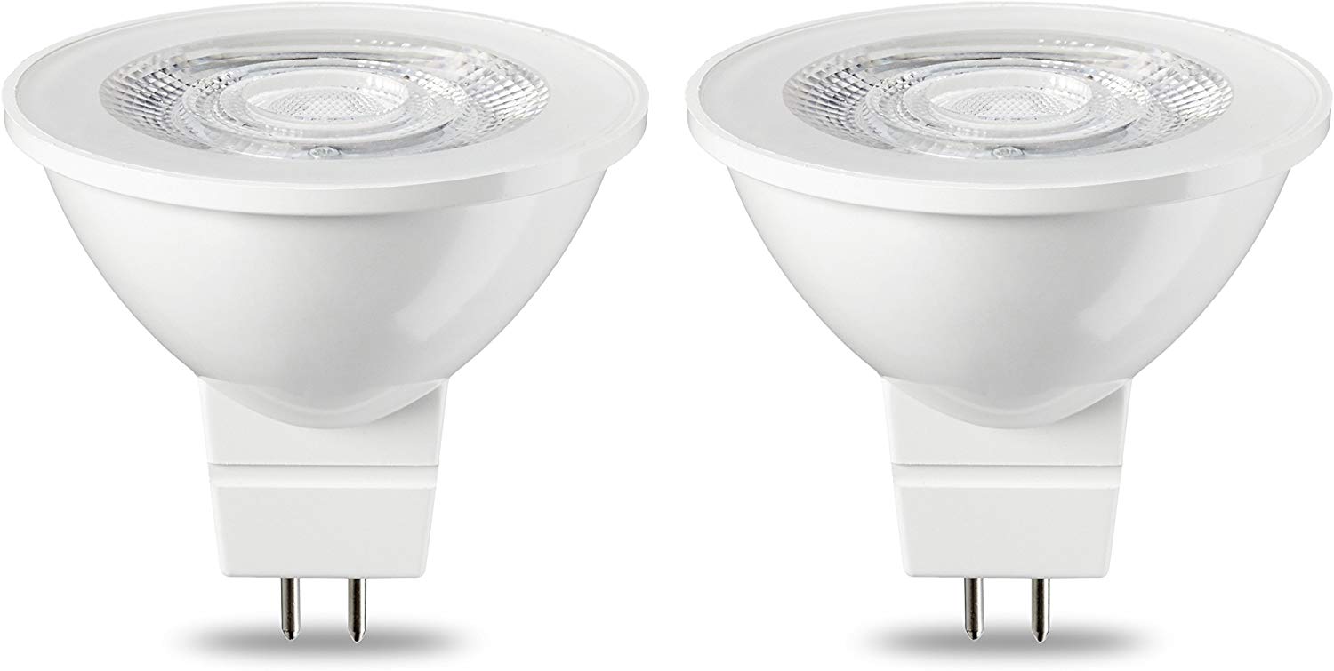 Bombilla LED GU5.3 MR16, 4.5W 36grados (equivalente a 35W), Blanco Cálido- 2 unidades1 Bombilla LED GU5.3 MR16, 4.5W 36grados (equivalente a 35W), Blanco Cálido- 2 unidades