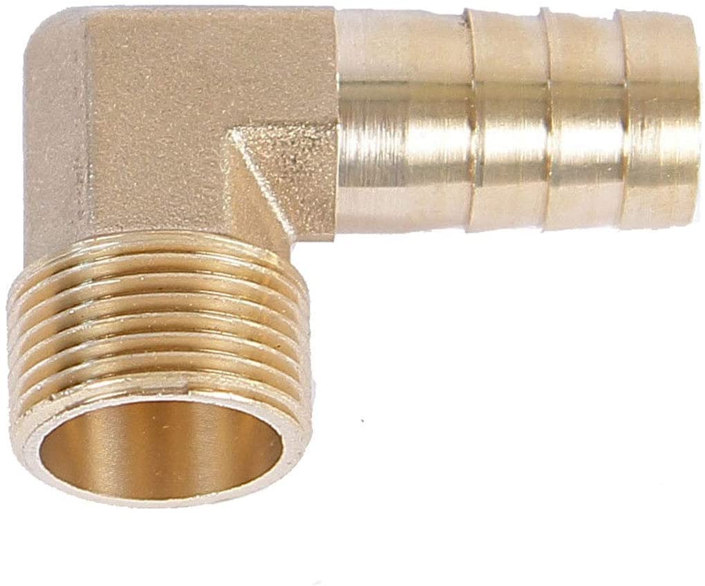 Codo 90 grados rosca 3-4 conexión manguera 19mm3 Codo 90 grados rosca 3/4 conexión manguera 19mm