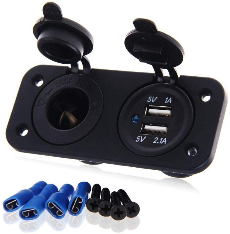 toma de enchufe con usb