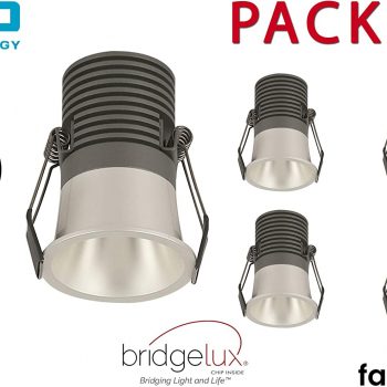 Mini led 40 grados iluminacion color perla luz calida neutra