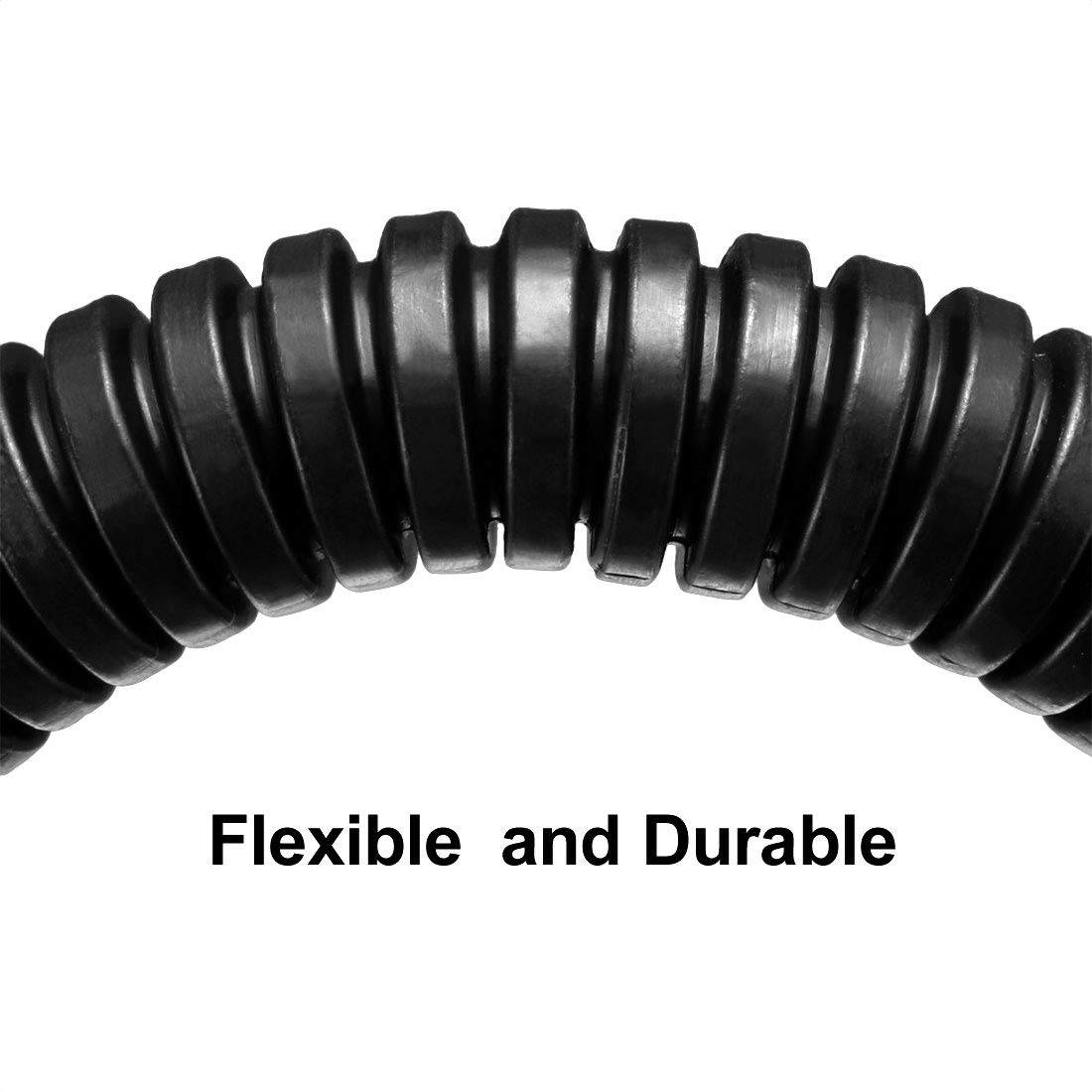 Tubo corrugado Conduit PP Tubo de polietileno Flexible Tubo Manguera Negro 6 mm Diámetro interior 9 mm Diámetro Exterior 10 m de largo.4 Tubo corrugado Conduit PP Tubo de polietileno Flexible Tubo Manguera Negro 6 mm Diámetro interior 9 mm Diámetro Exterior 10 m de largo.