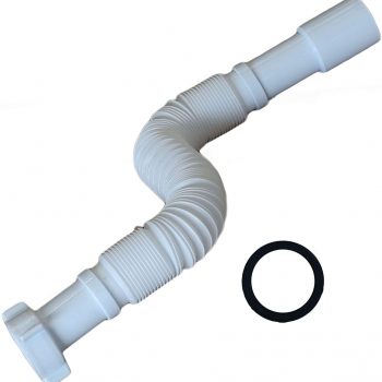 Tubo no elástico flexible Sifón para grifos color Blanco modelo3