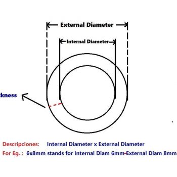 tuberia goma 10 mm agua